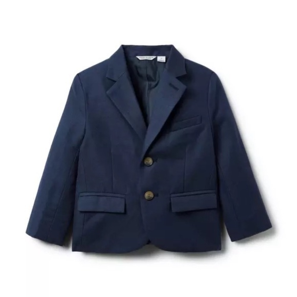 Janie and Jack Navy Blue Infant Baby Blazer